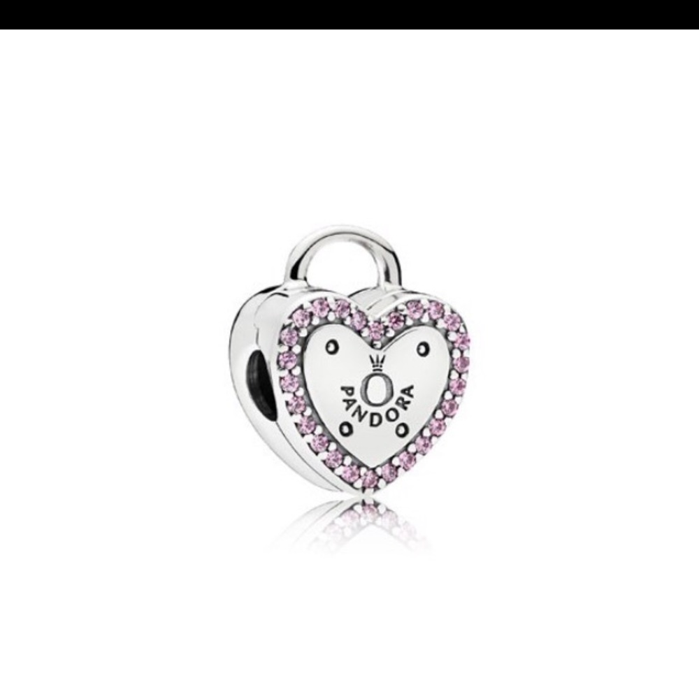Pandora Lock Your Promise Clip, 796556fpc